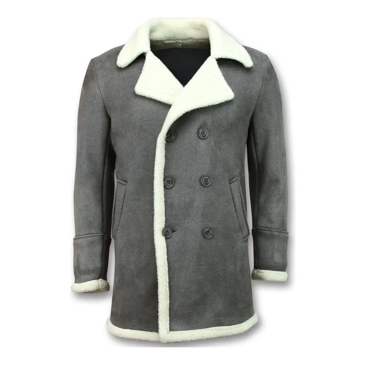 Abrigo De Piel Artificial Lammy
