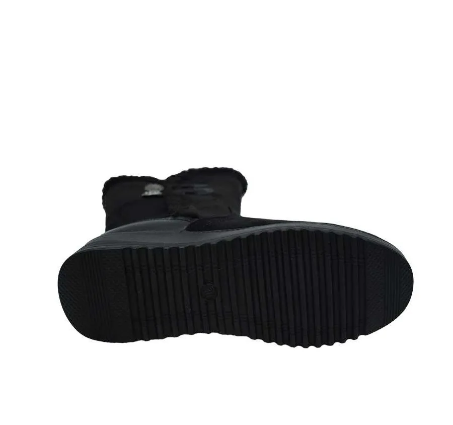 BOTA AMARPIES AJH22417 NEGRA PARA MUJER PLANTILLA EXTRAÍBLE ACOLCHADA MEMORY SPONGE MEMBRANA WATER REPELLENT 27474