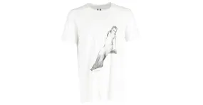 Camiseta gráfica Level DRKSHDW de Rick Owens en algodón blanco 