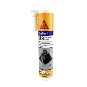 Cartucho Sikaflex 118 Extreme Grab 290 ml Adhesivo Máximo Agarre