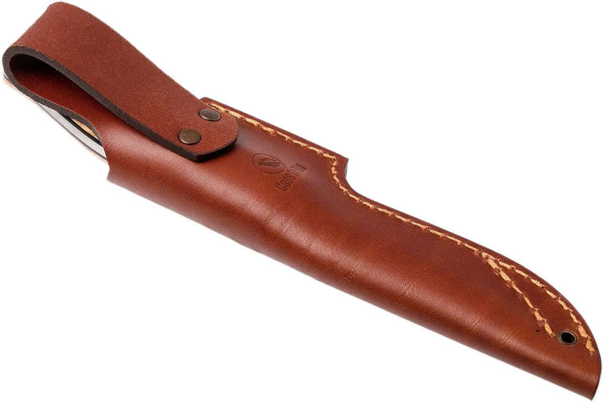 Casström No. 10 Swedish Forest Knife Curly Birch, 14C28N Scandi Grind 13108
