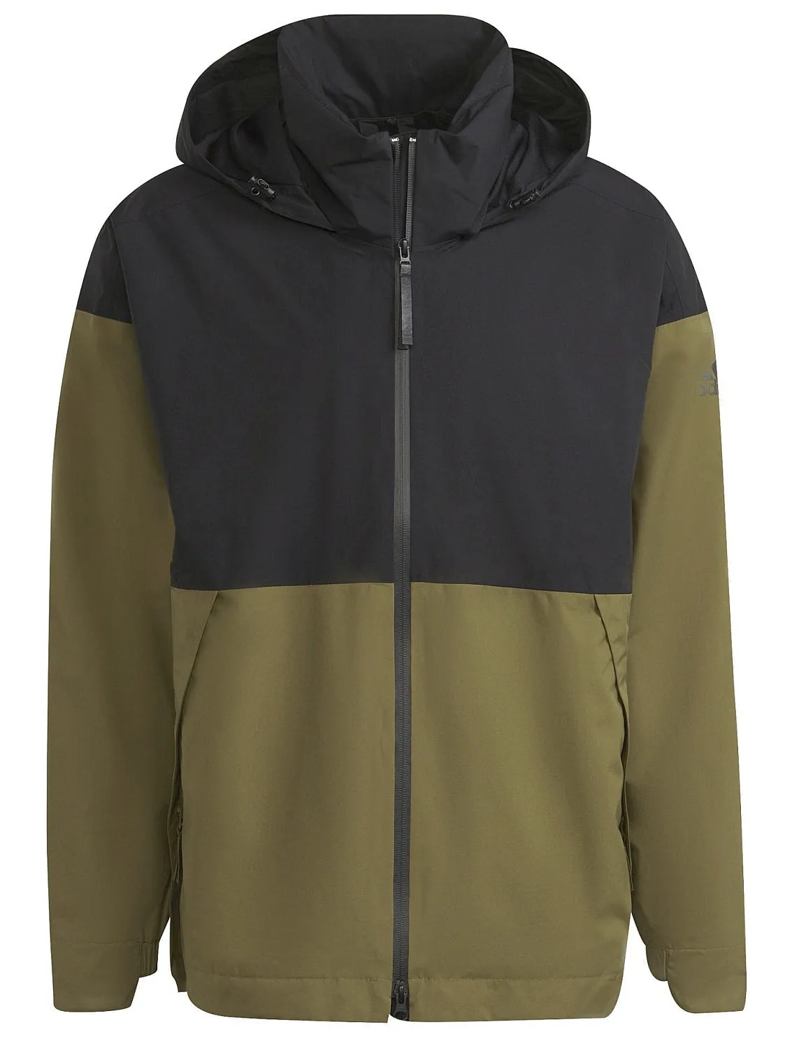 chaqueta adidas Performance Urban Rain.RDY - Black/Wild Moss - men´s
