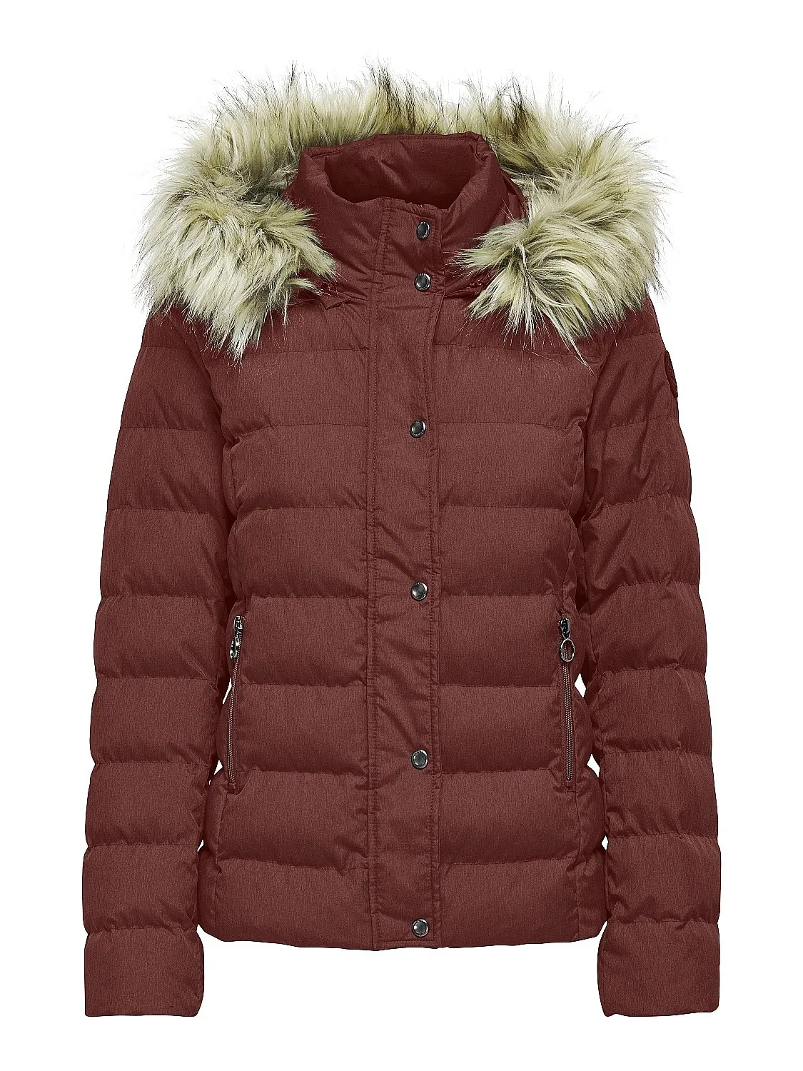 chaqueta ONLY Luna Quilted - Merlot - women´s