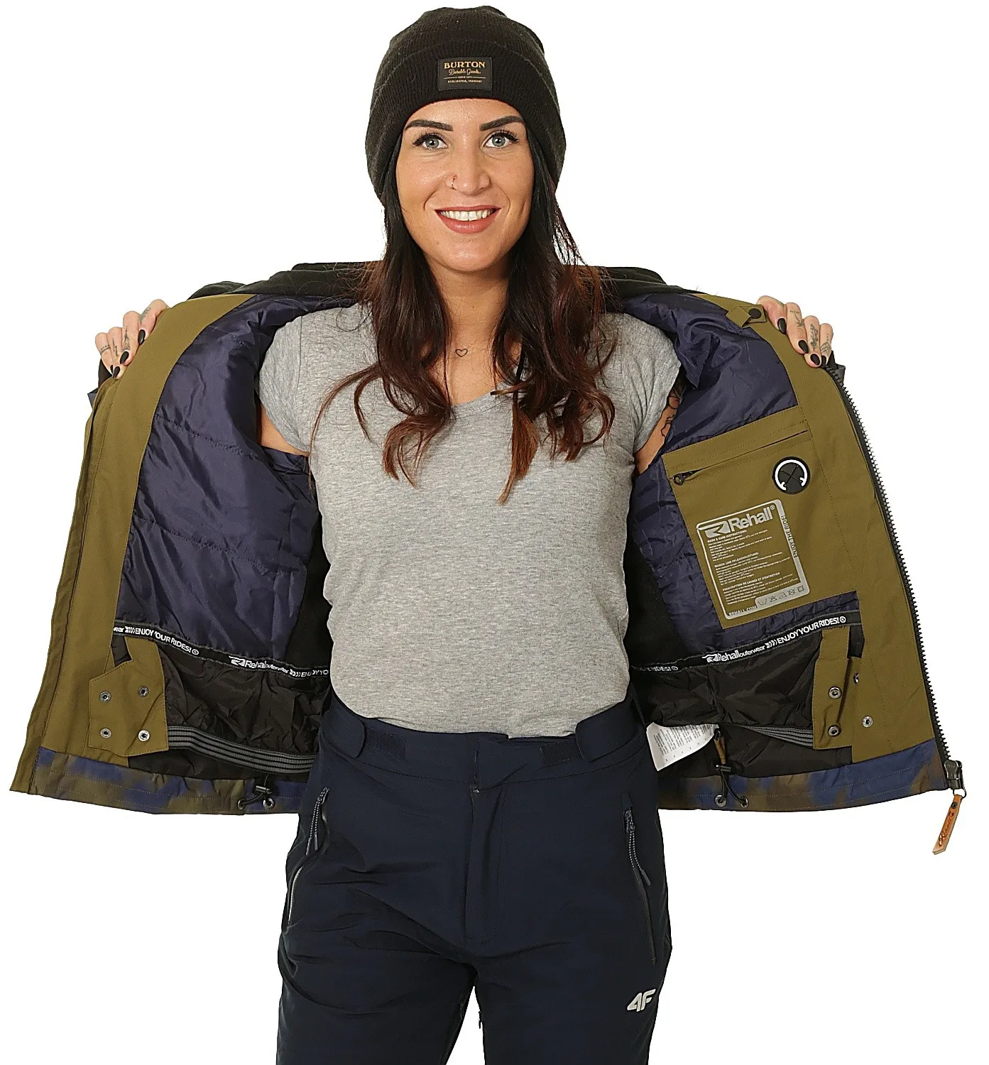 chaqueta Rehall Hunter-R - Military Camo - women´s