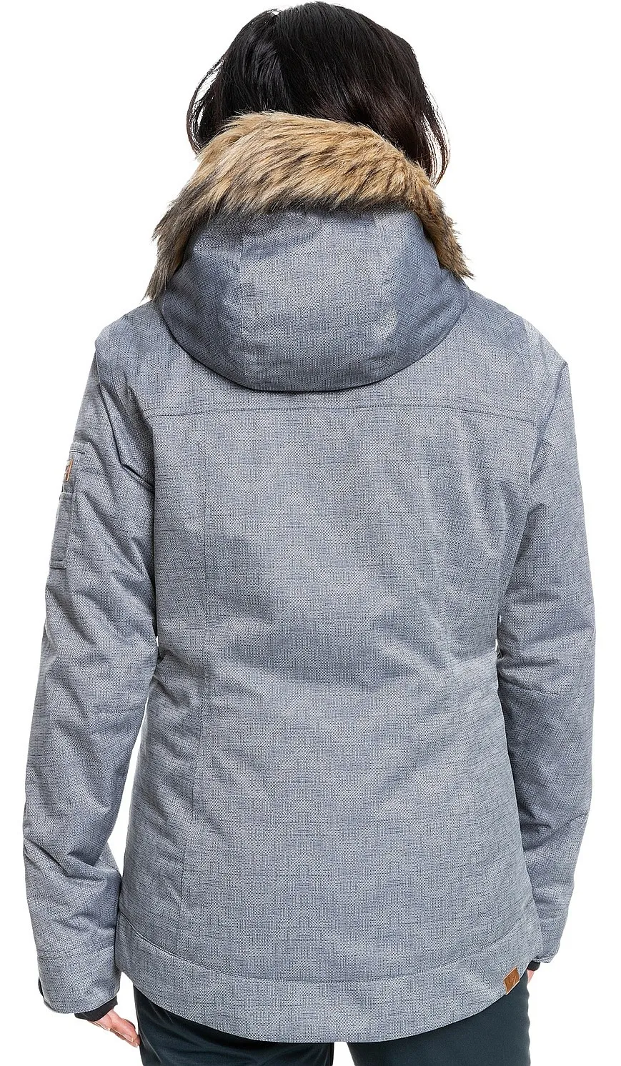 chaqueta Roxy Meade - XKKW/True Black/White - women´s