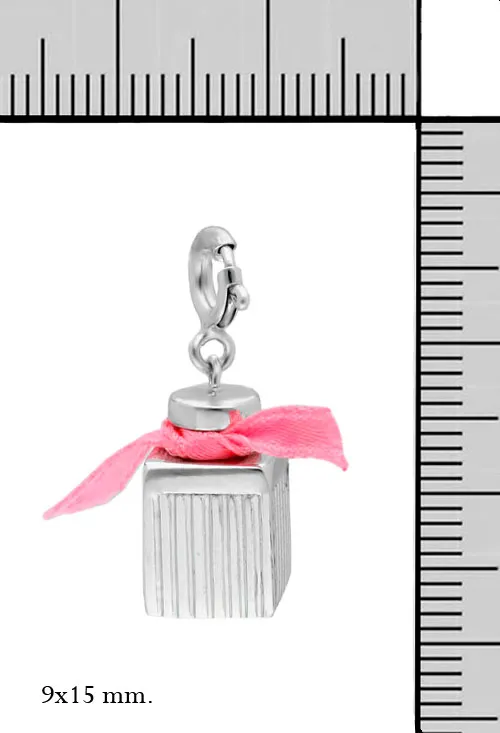 Charm de plata como frasco colonia 132_72603