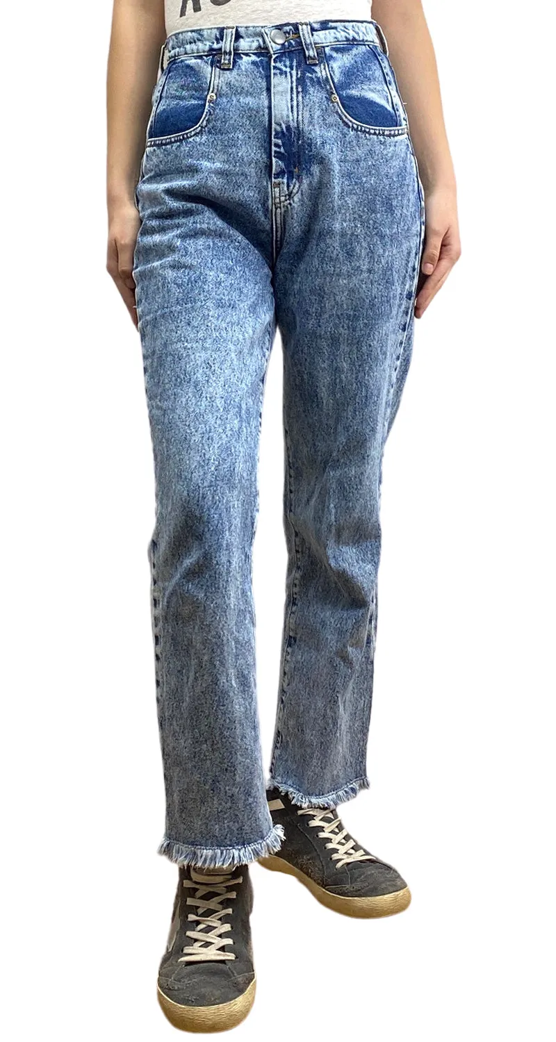 CHER Jeans Jaspeado