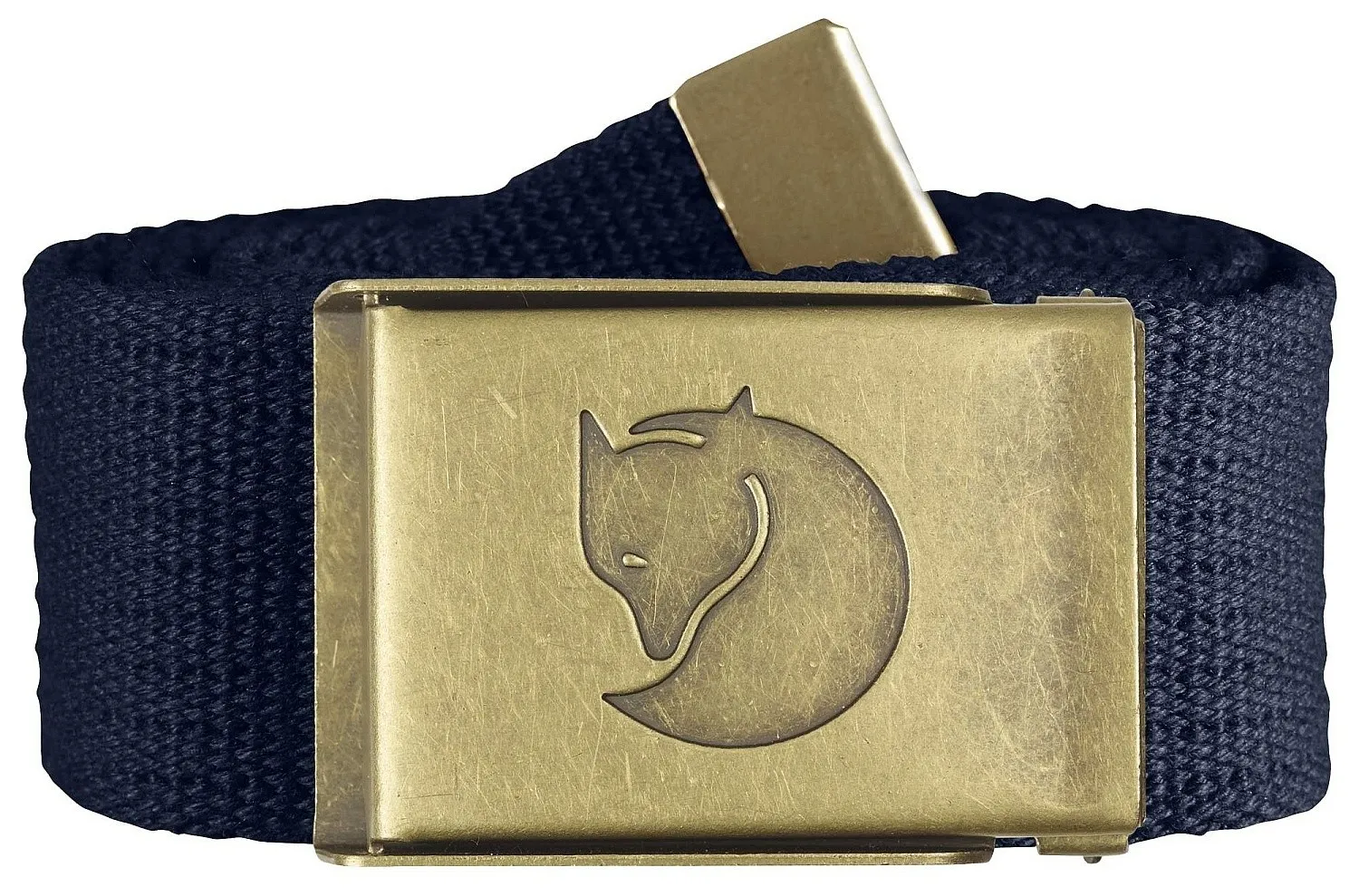 cinturón Fjällräven Canvas Brass 4 - 555/Dark Navy