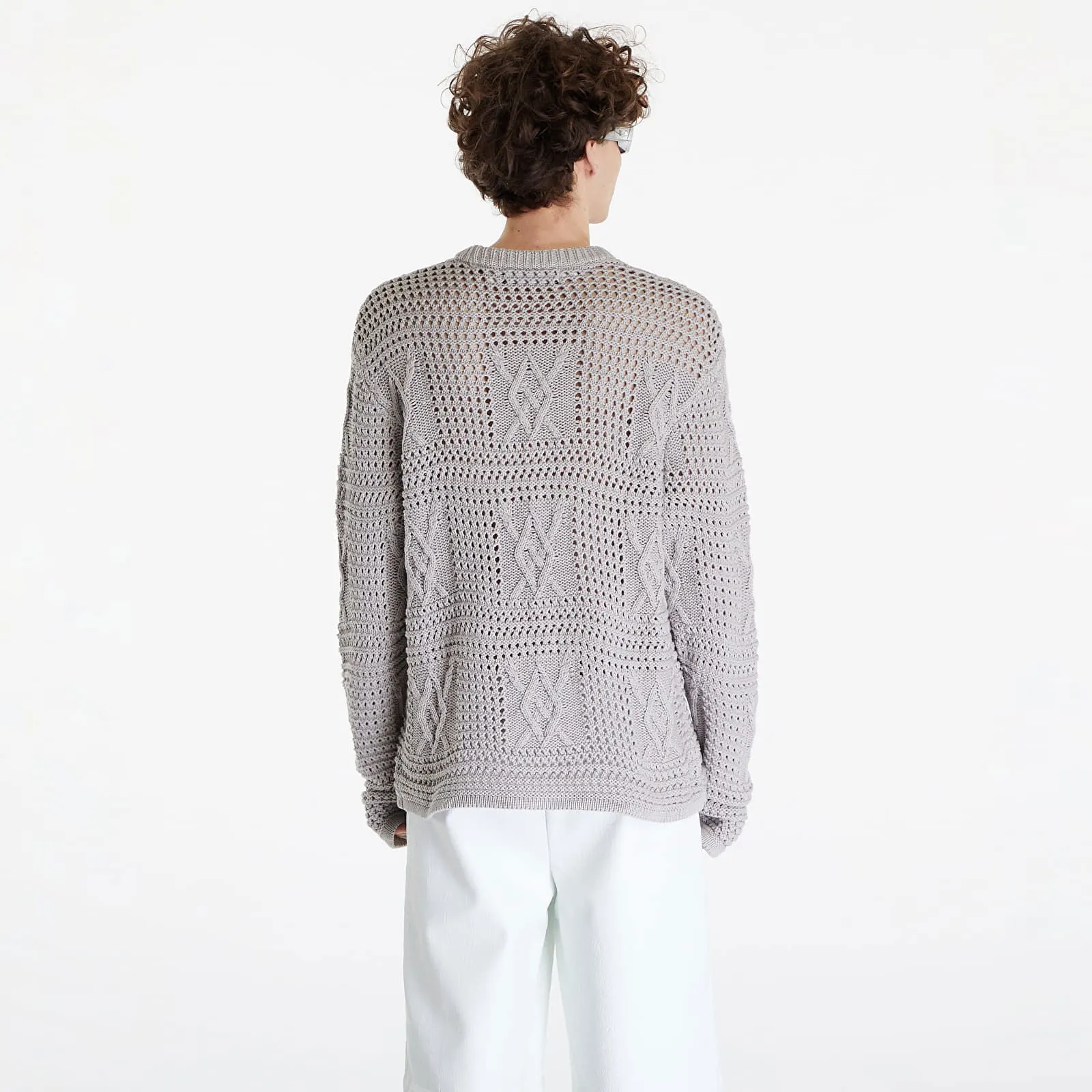DAILY PAPER Zuberi Crochet Sweater