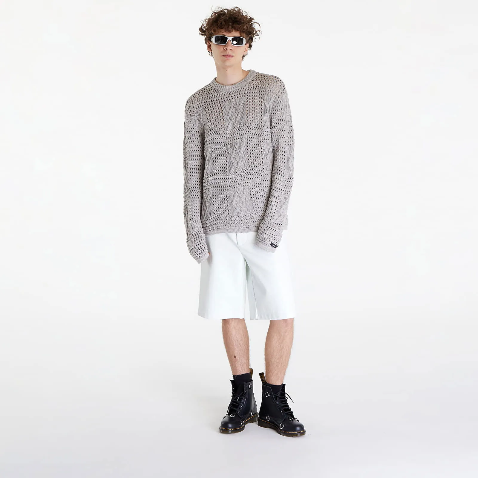 DAILY PAPER Zuberi Crochet Sweater