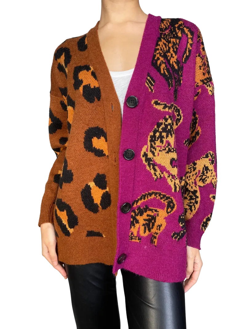 FARM RIO Cardigan Jaguar
