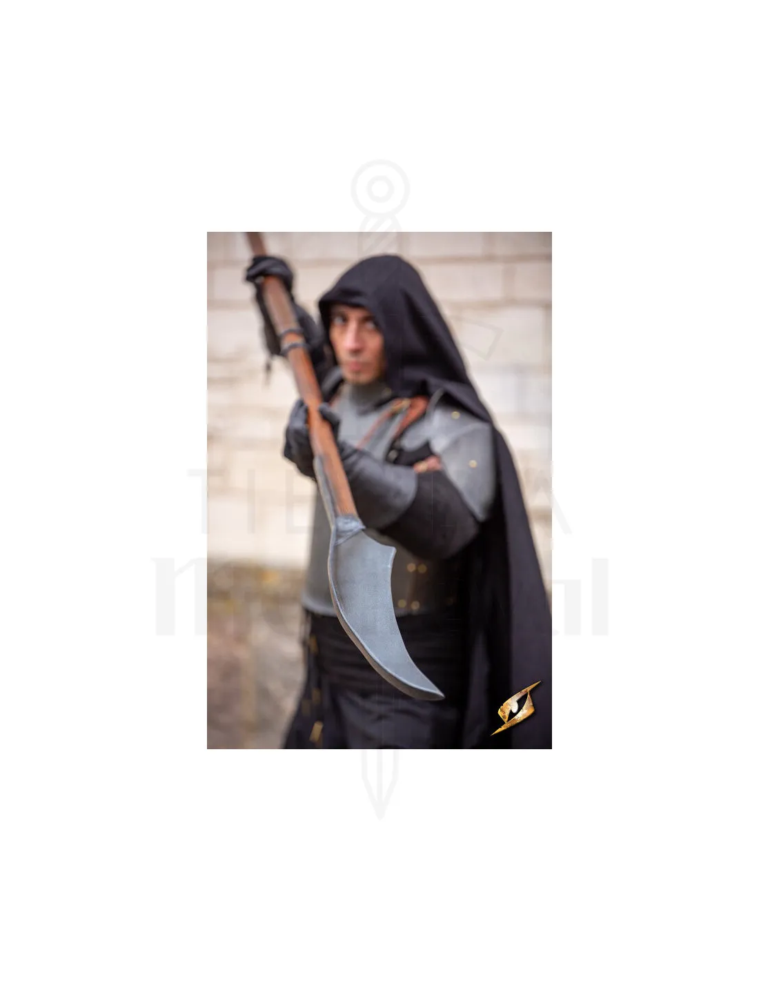 Guadaña larga de batalla para LARP (240 cm.)