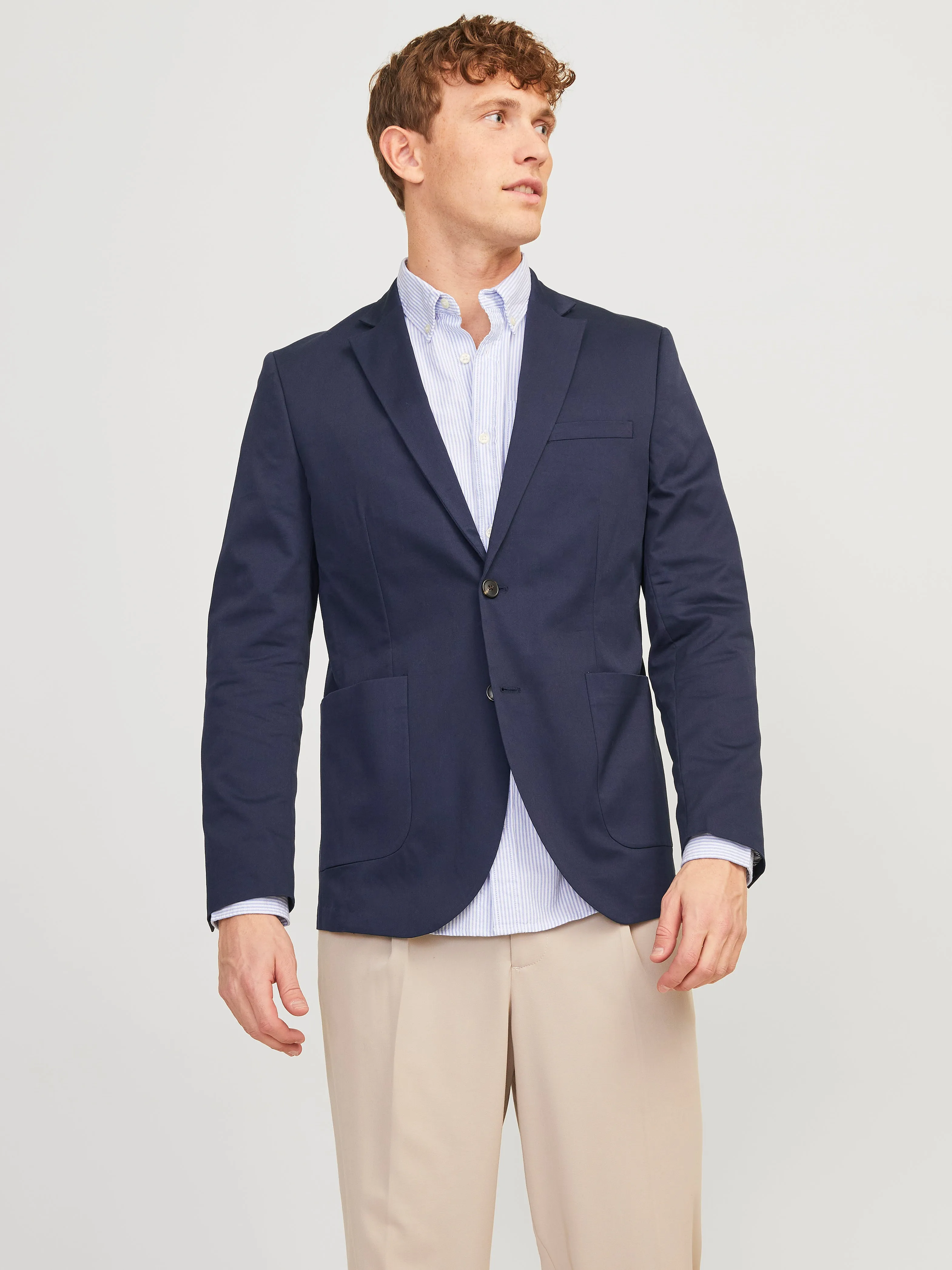 JPRAUSTIN Blazers Corte slim | Azul oscuro | Jack & Jones®