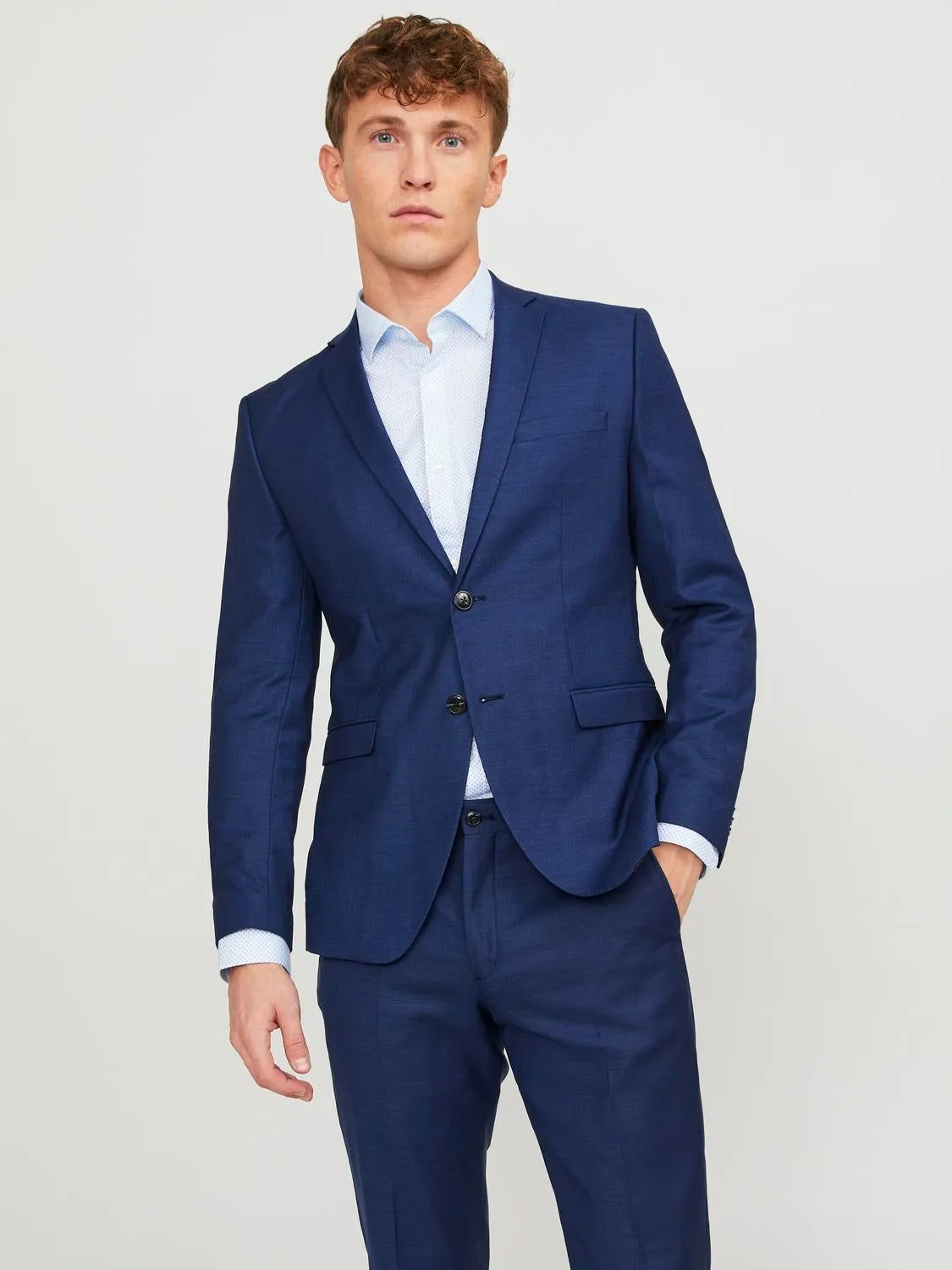 JPRSOLARIS Blazers Corte super slim | Azul oscuro | Jack & Jones®