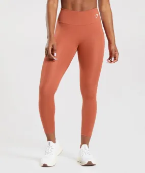 Leggins Gymshark Entrenamiento Leggings Rojos | 320845-VAU