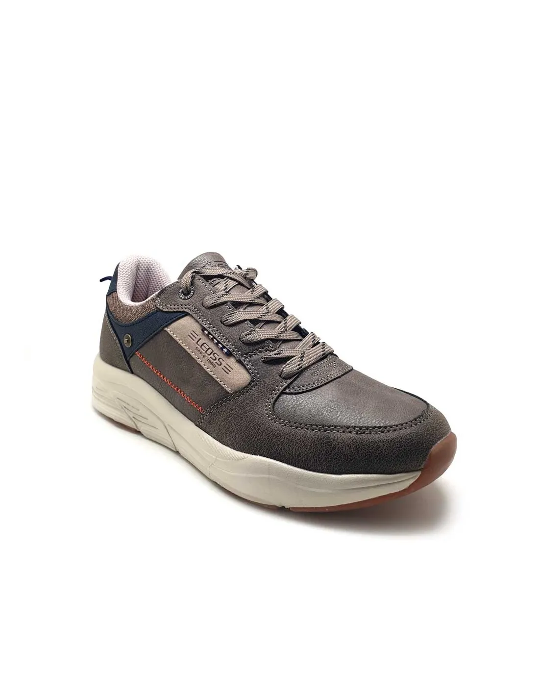 LEOSS WALKING SNEAKER HOMBRE CASUAL Y URBANO MU9574TAUPE
