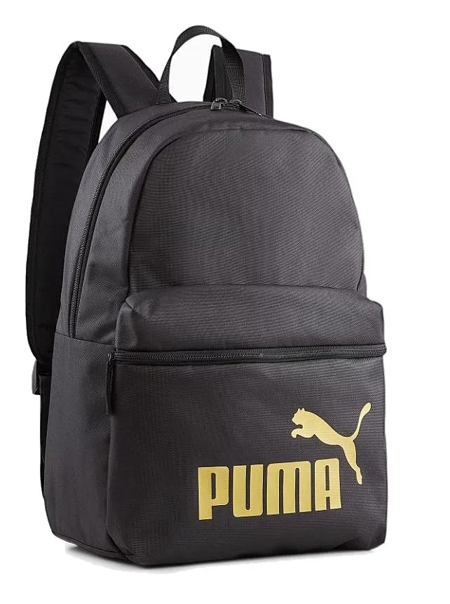 mochila Puma Phase - PUMA Black/Golden Logo