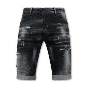 Paint Splatter Destroy Shorts