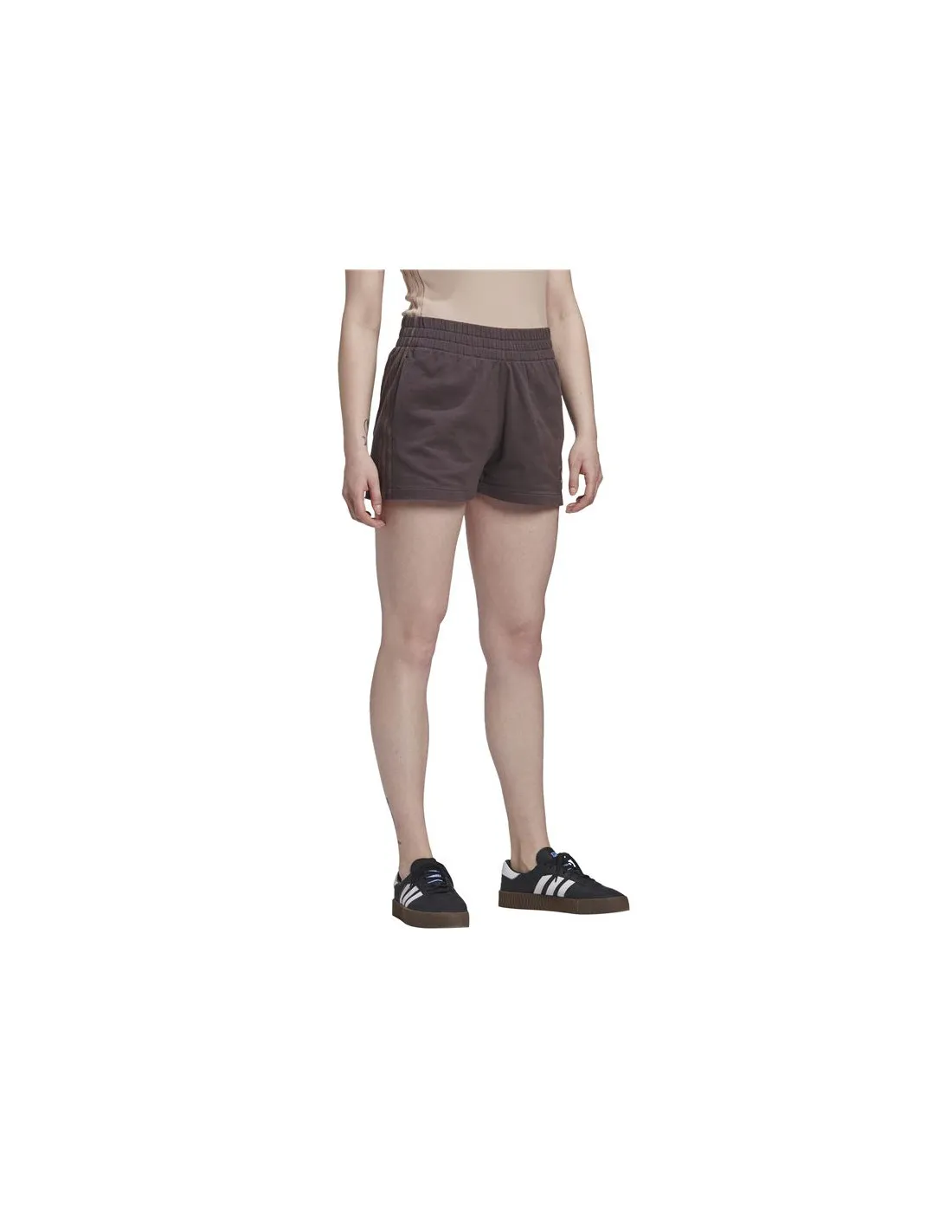 Pantalones adidas 3 Bandas marrón Mujer