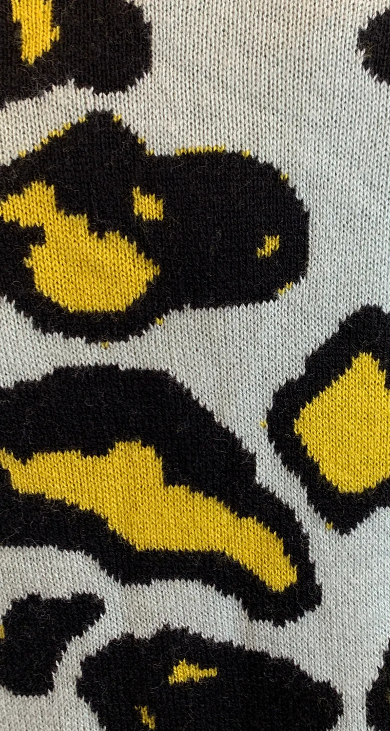 QÜINA Cardigan Animal Print Multicolor
