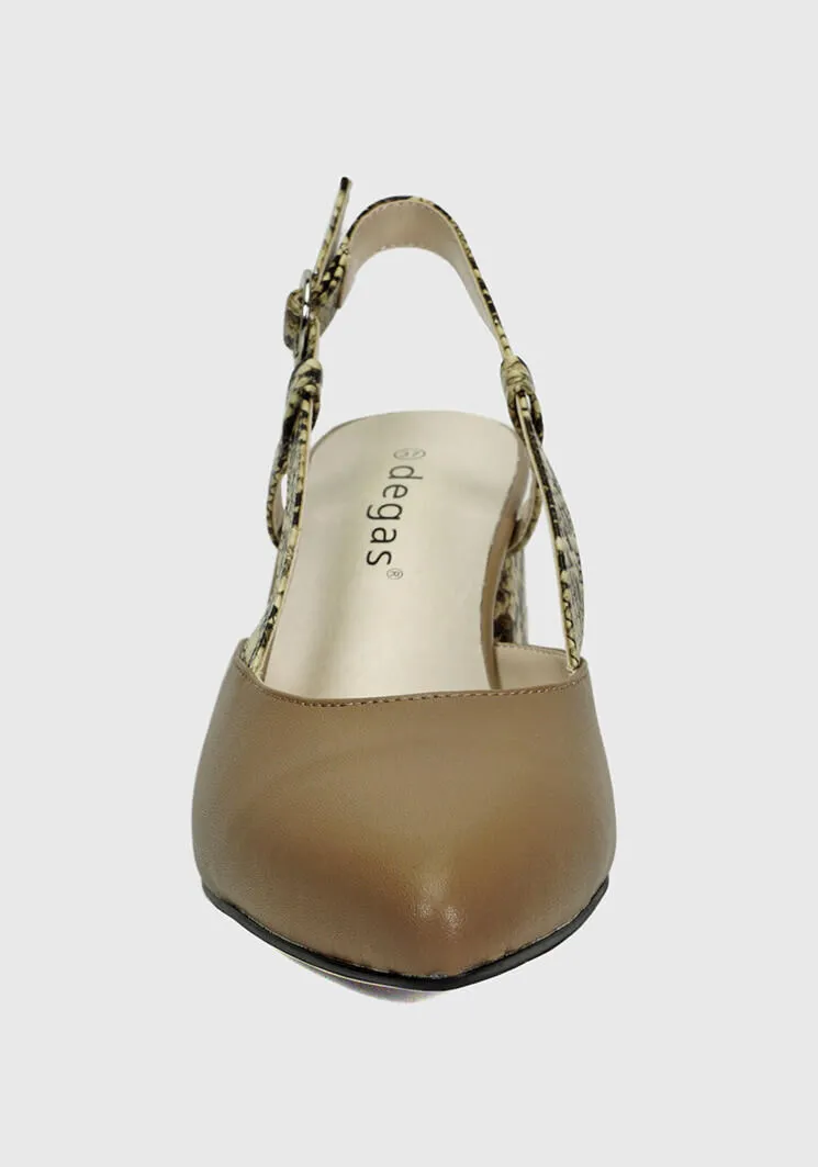 Sandalia Kaily Beige