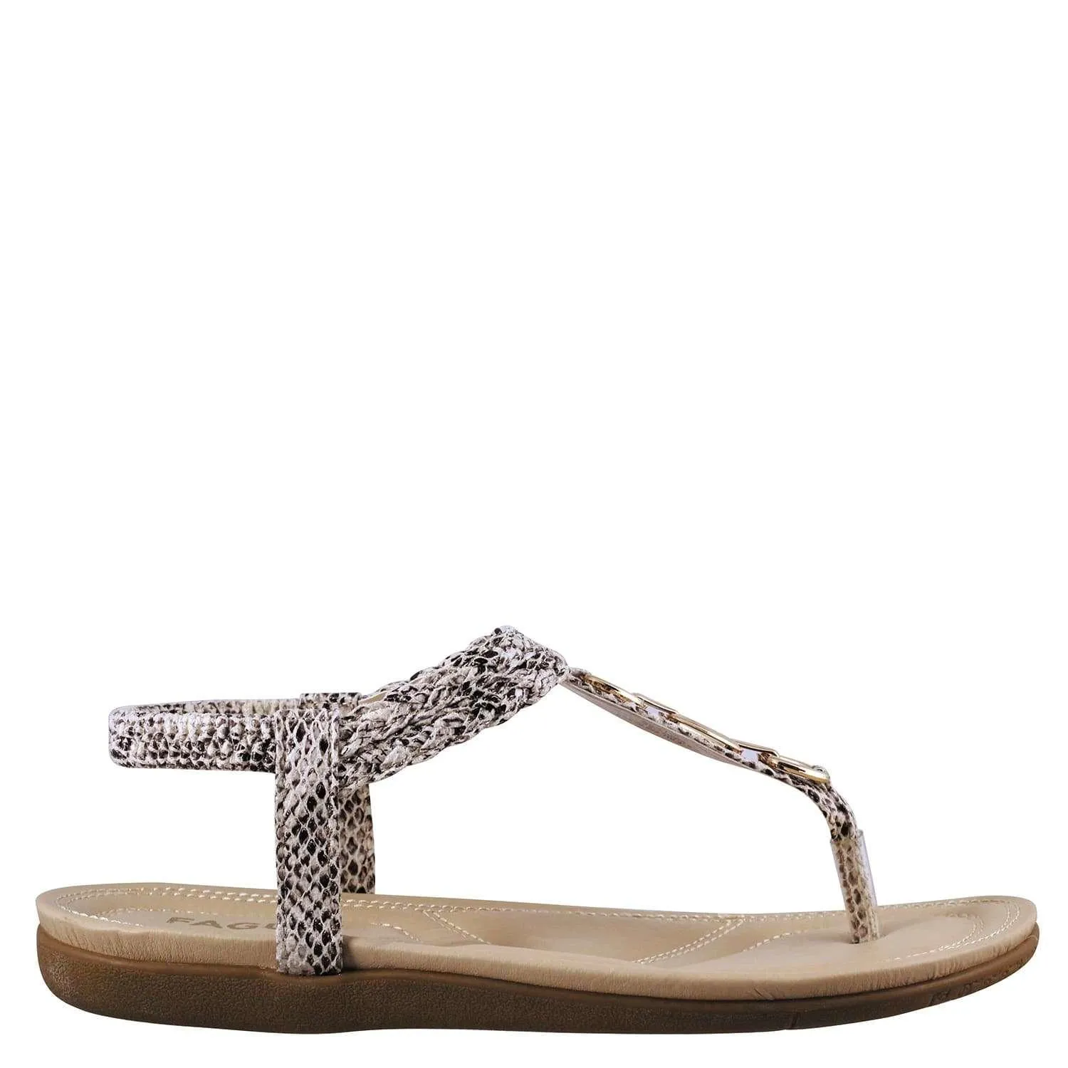 Sandalia Plana Etnica 4ss15122
