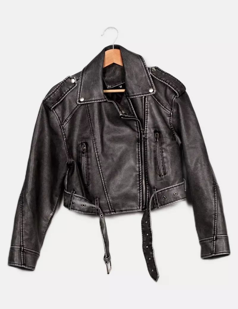 SHEIN Chaqueta biker