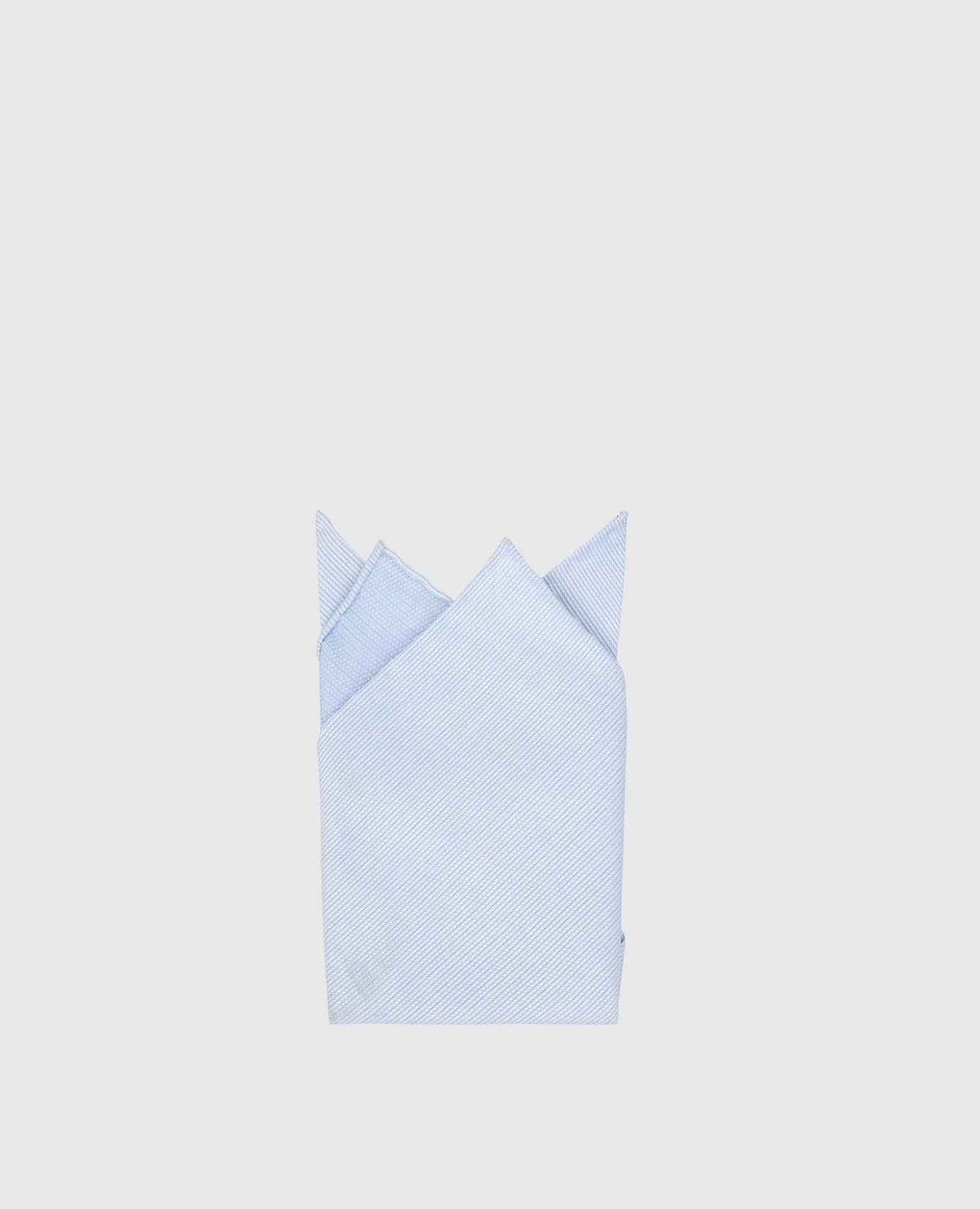 Stefano Ricci Children's blue jacquard pasha scarf