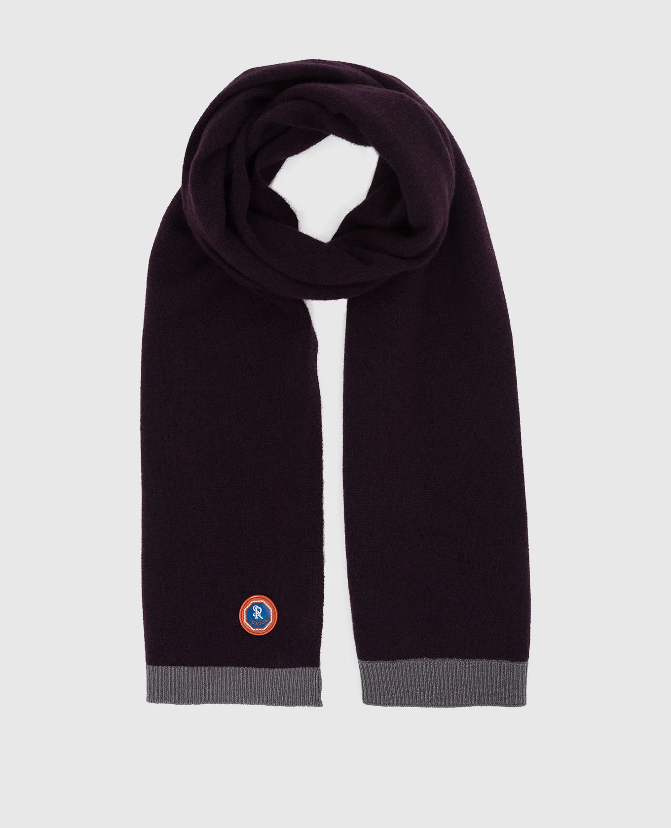 Stefano Ricci Children's purple cashmere scarf