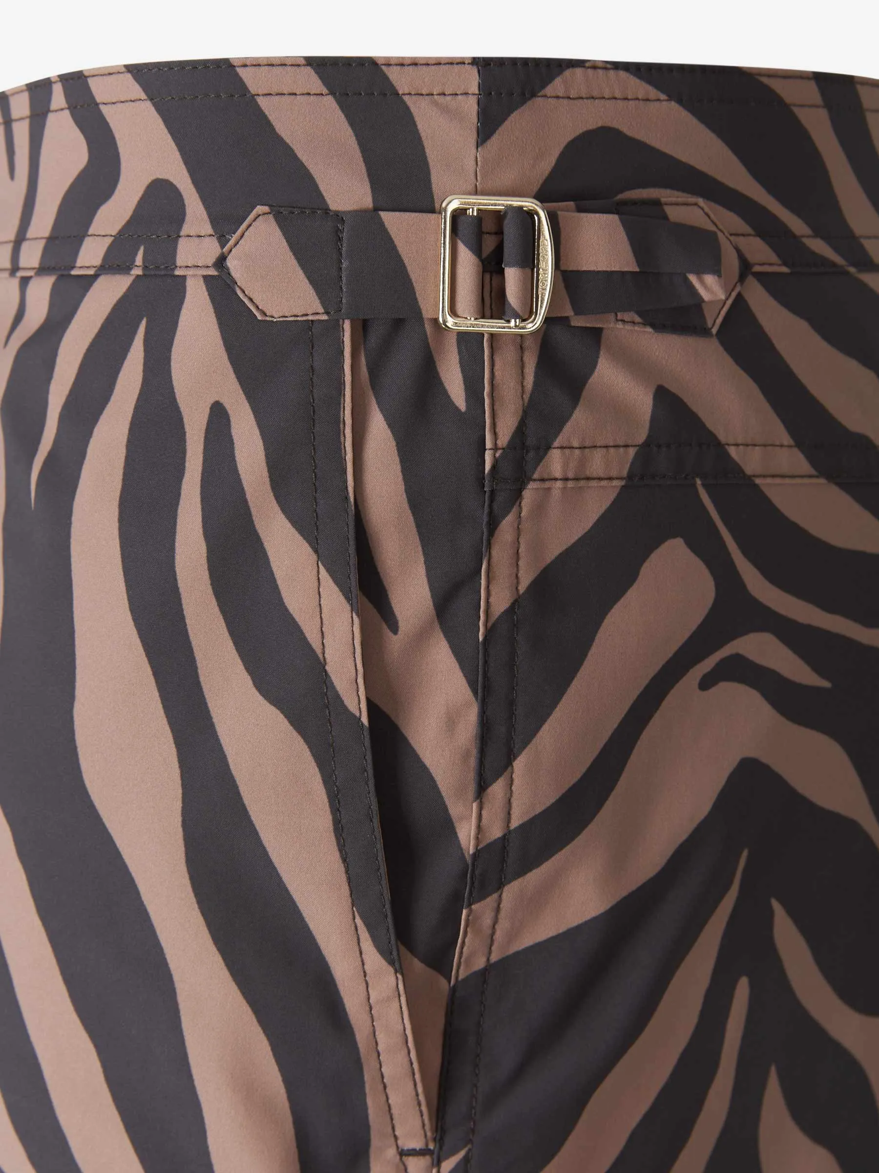 Tom Ford Bañador Estampado Cebra