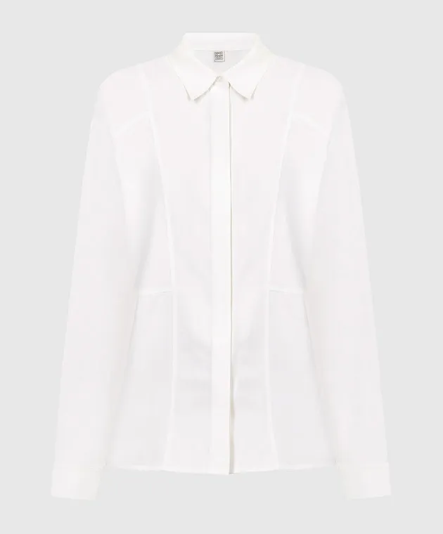 Toteme White silk blouse