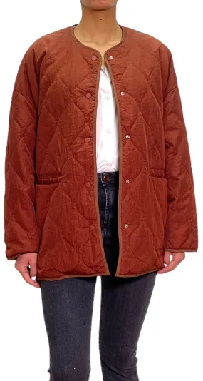 ZARA Chaqueta Café Acolchada
